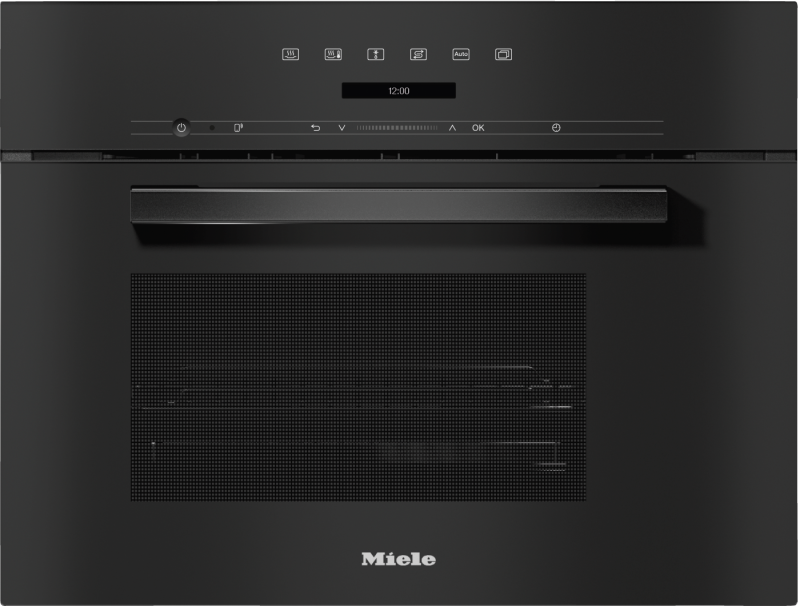 Miele - DG 7240 Negru obsidian – Cuptor cu aburi încorporat - 1