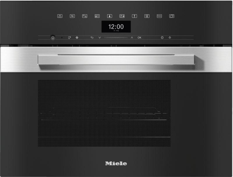 Miele - DGM 7440 Oţel inoxidabil/Clean Steel - 1