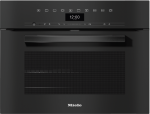 Miele - H 7440 B Negru obsidian – Cuptor compact - 1