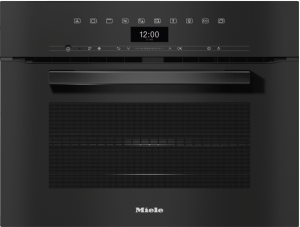 Miele - H 7440 BM Negru obsidian – Cuptor combi cu microunde compact - 1