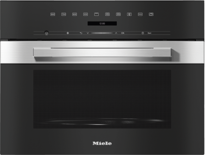 Miele - M 7244 TC Oţel inoxidabil/Clean Steel – Cuptoare cu microunde - 1