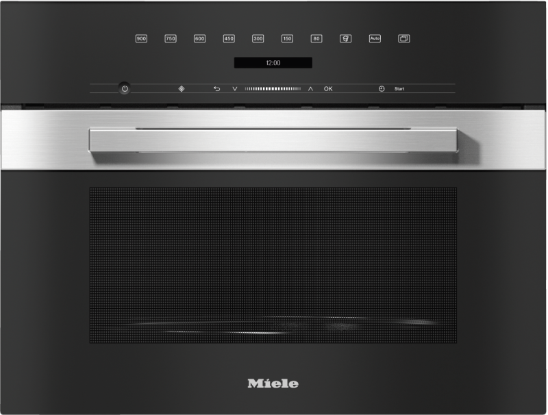 Miele - M 7240 TC Oţel inoxidabil/Clean Steel – Cuptoare cu microunde - 1