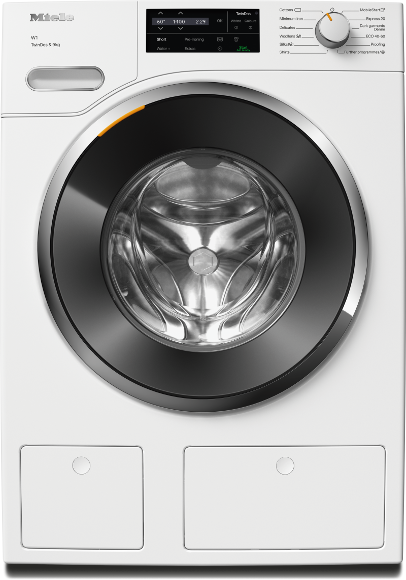 Miele - WWG660 WCS TDos&9kg Alb lotus – Mașini de spălat - 1