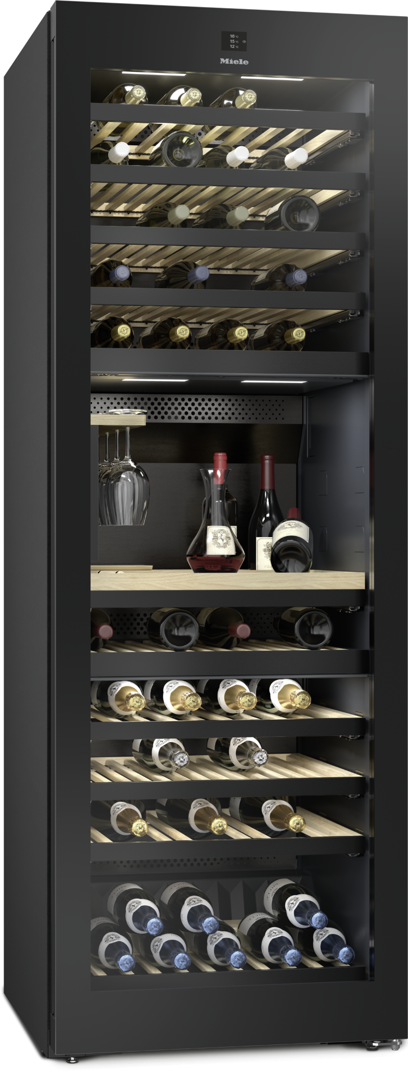 Miele - KWT 4999 F Sticlă negru obsidian - 1