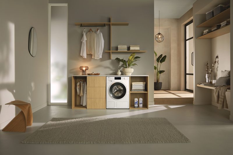 Miele - WSI883 WCS PWash&TDos&Steam Alb lotus – Mașini de spălat - 4