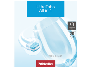 Tablete detergent UltraTabs AllinOne 20 pentru masina de spalat vase