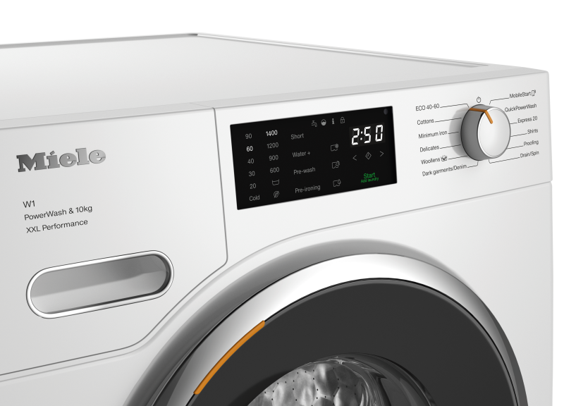 Miele - WWK360 WCS PWash&10kg Alb lotus – Mașini de spălat - 3