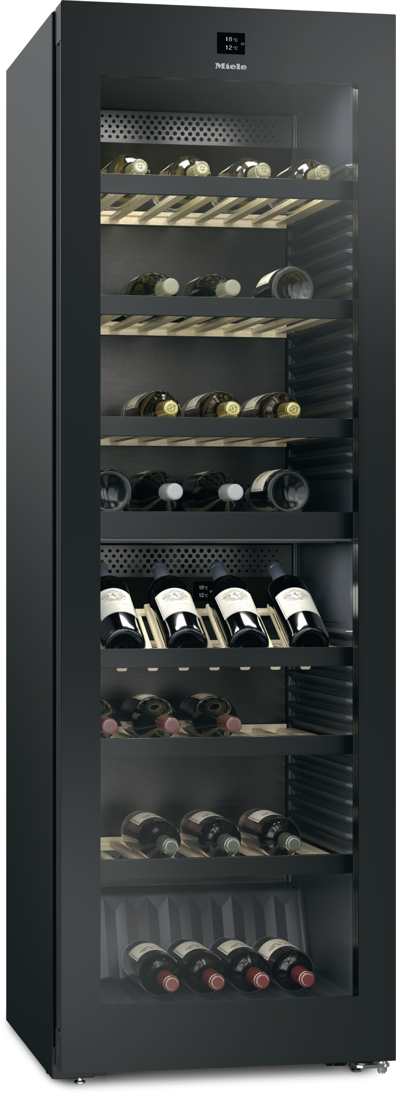 Miele - KWTS 4785 F Sticlă negru obsidian - 1