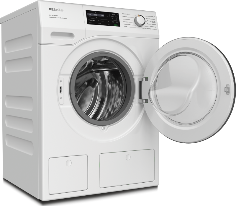 Miele - WEI895 WCS PWash&TDos&Steam Alb lotus – Mașini de spălat - 2