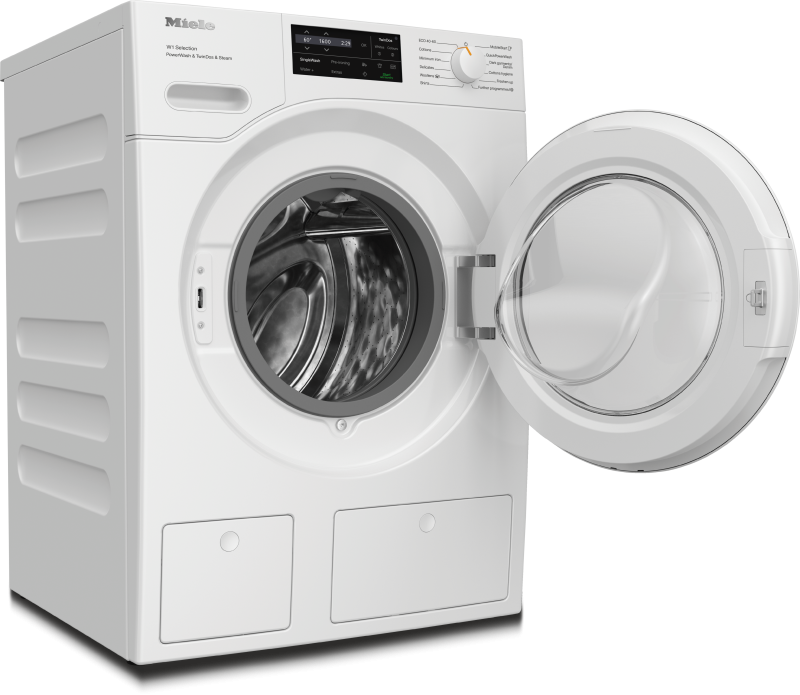 Miele - WSI883 WCS PWash&TDos&Steam Alb lotus – Mașini de spălat - 2