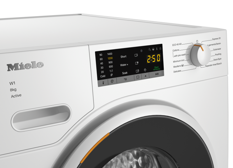 Miele - WWA120 WCS 8kg Active – Mașini de spălat - 4