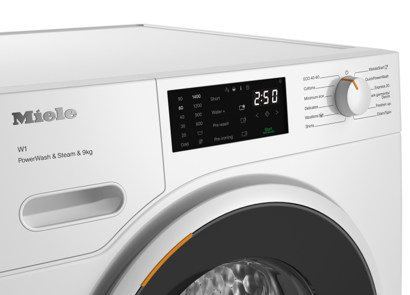 Miele - WWD380 WCS PWash&Steam&9kg – Mașini de spălat - 4
