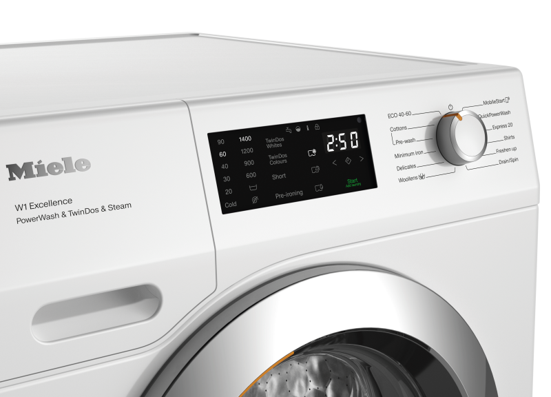 Miele - WEG895 WCS PWash&TDos&Steam – Mașini de spălat - 4