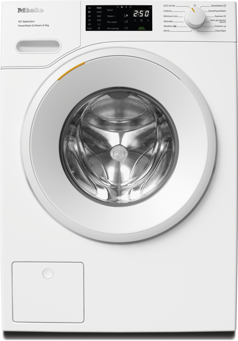 Miele - WSD383 WCS PWash&Steam&9kg – Mașini de spălat - 1