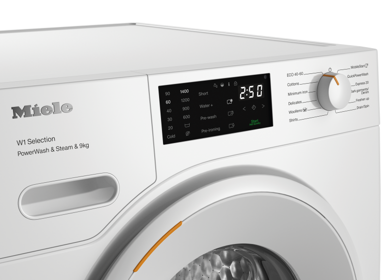 Miele - WSD383 WCS PWash&Steam&9kg – Mașini de spălat - 4