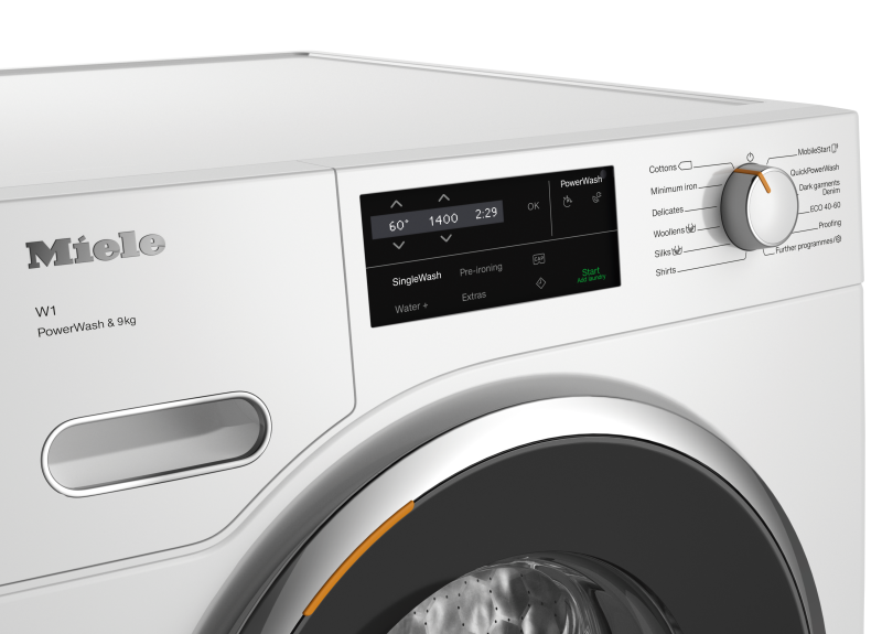 Miele - WWG360 WCS PWash&9kg Alb lotus – Mașini de spălat - 3