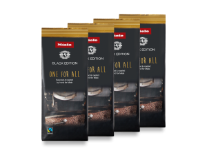 Cafea boabe Miele Black Edition OneForAll 4x250