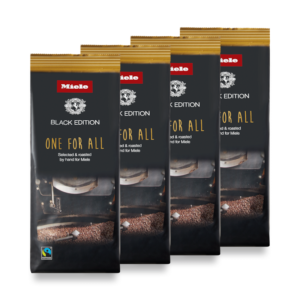 Cafea boabe Miele Black Edition OneForAll 4x250