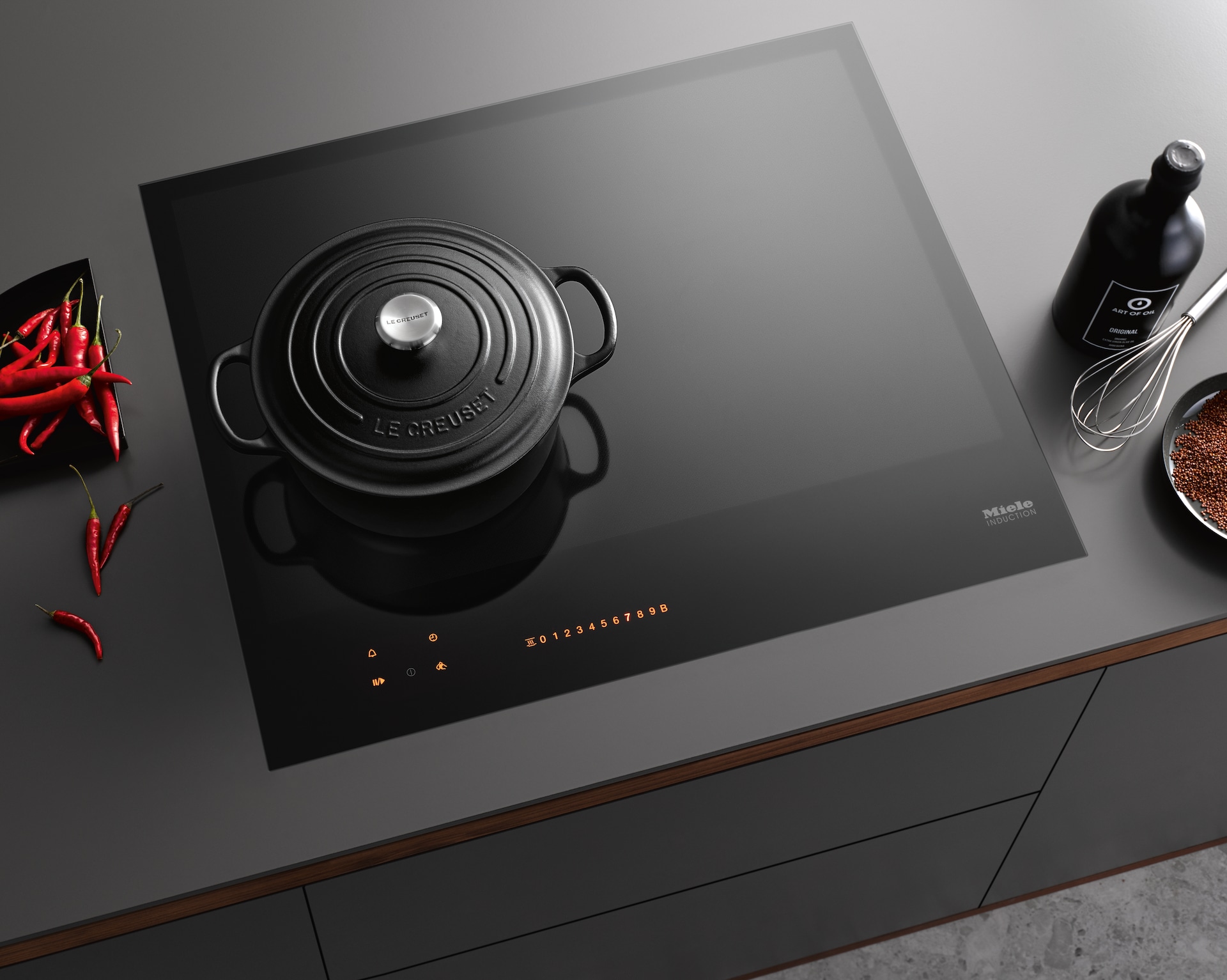 Top 5 funcții inteligente ale plitei cu inducție Miele KM 7667 FL