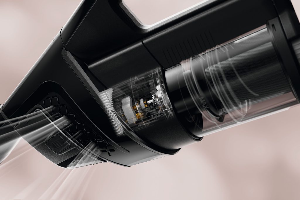 Performanță ridicată de curățare cu Digital Efficiency Motor